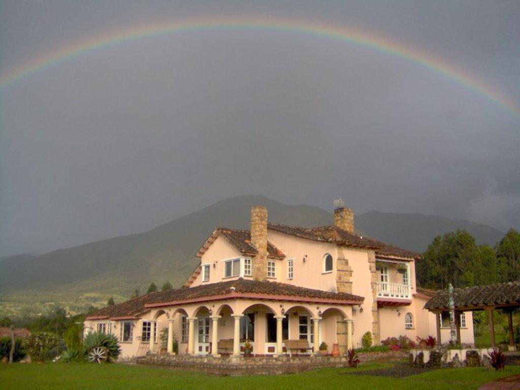 Hacienda El Pinar Del Viento Bed & Breakfast Villa de Leyva Exterior foto